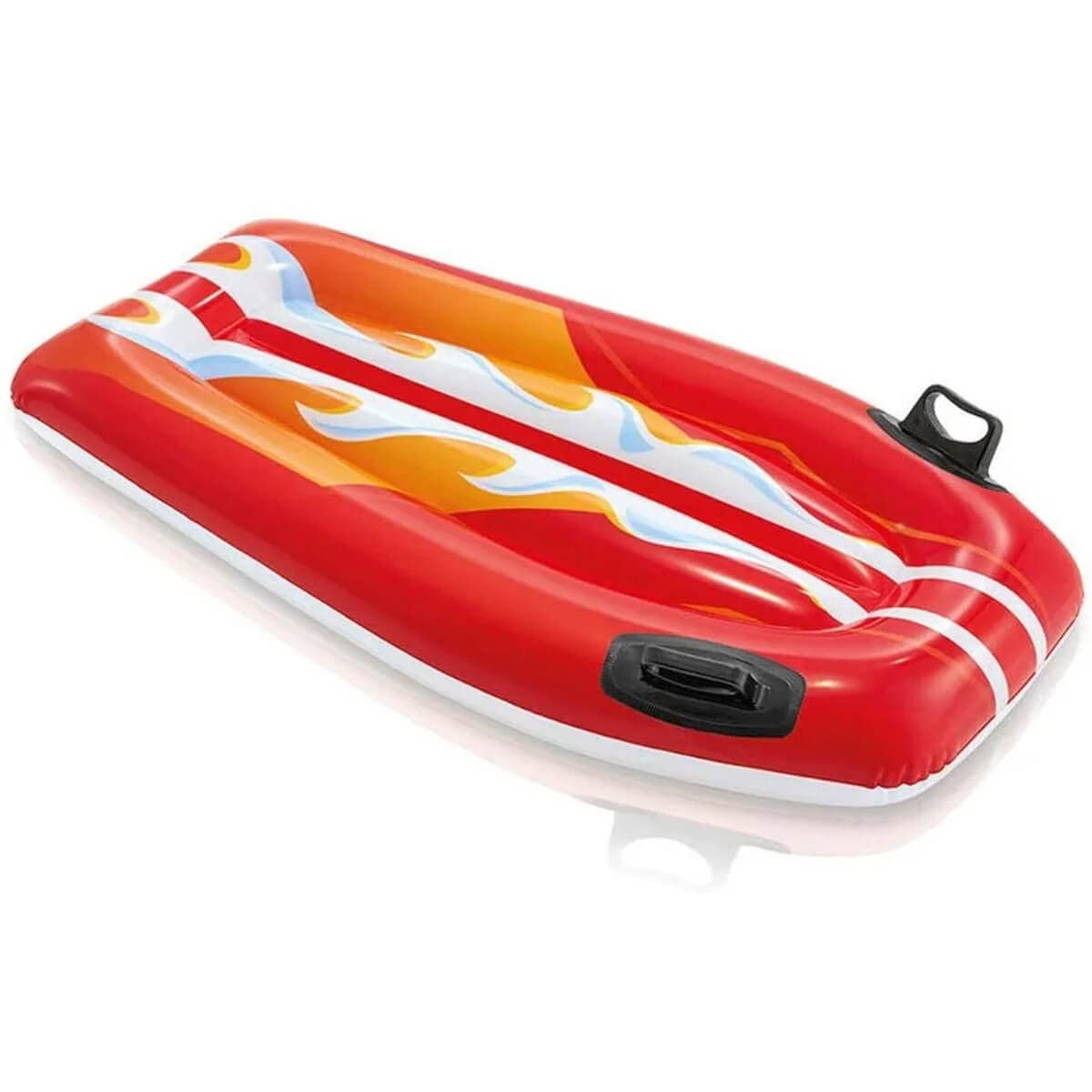 Intex Joy Rider Inflatable Surf Board Style Beach Toy | Ages 6+ | Red 1