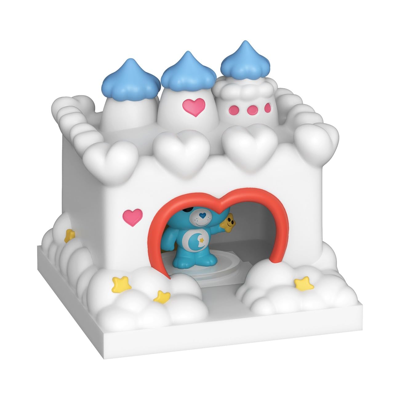 Funko Bitty POP! Town: Care Bear Castle - Loving Bear Miniature Figure | Vinyl | Ages 3+