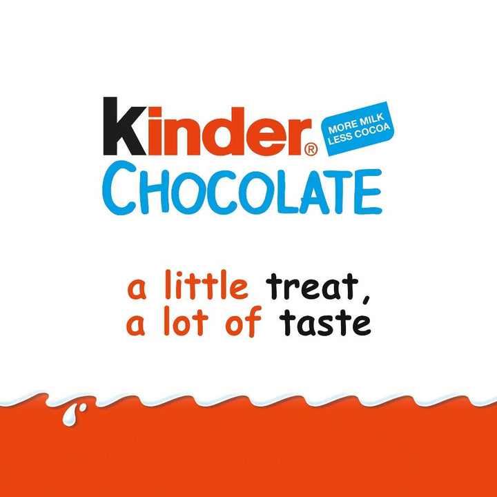 Kinder Chocolate Small Bars - Fine Milk Chocolate Bulk Gift Box