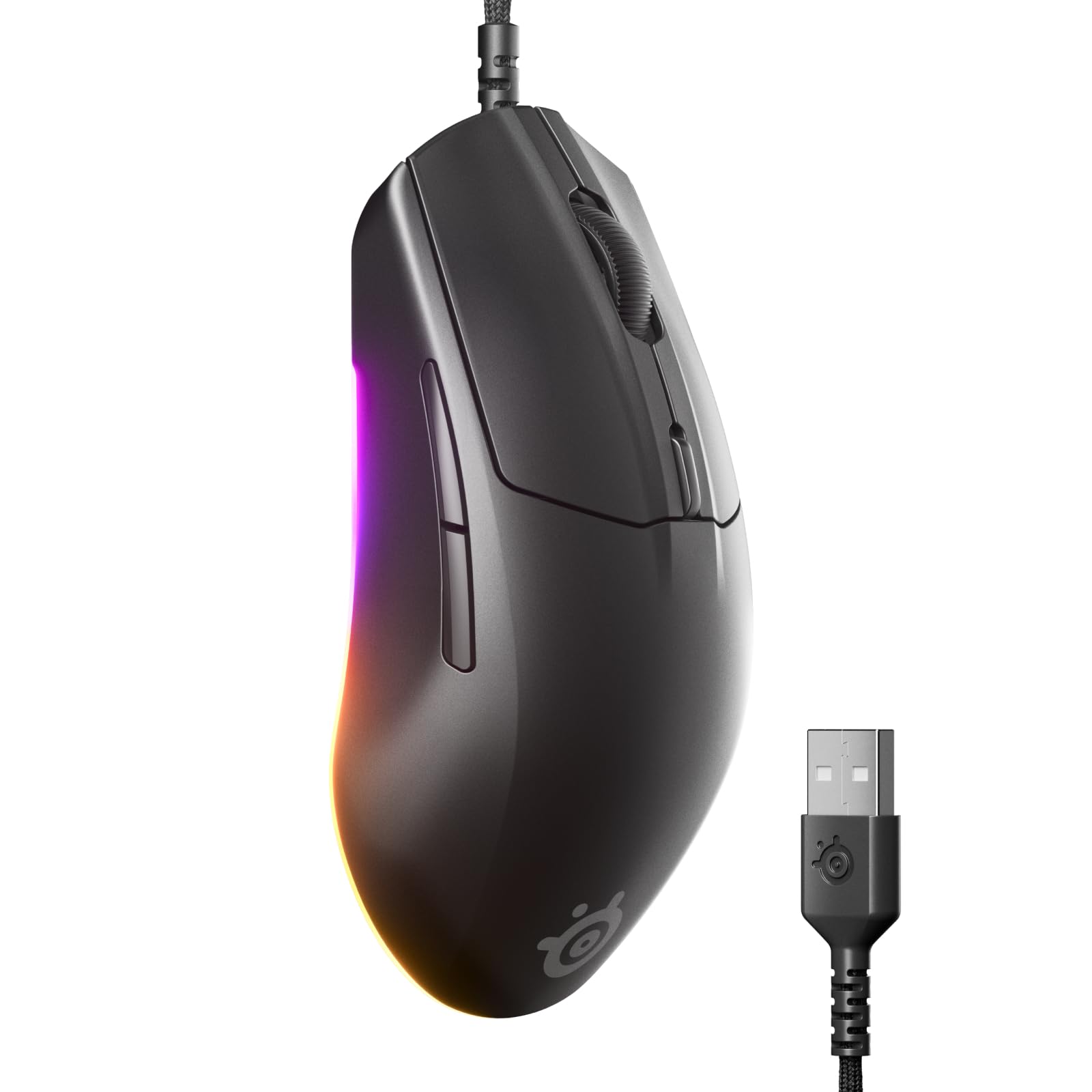 SteelSeries Rival 3 Gen 2 Gaming Mouse - 8500 DPI Optical Sensor | 1.35ms Click Latency | 60M Clicks 1