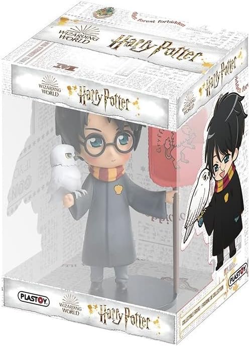 Plastoy Harry Potter Collection - Harry Potter & Hedwig Statue (15cm)