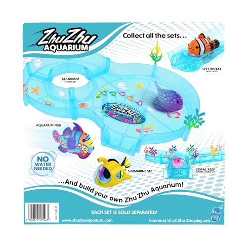 John Adams Zhu Zhu Pets Aquarium Bubble Ball & Surfboard Playset for Ages 4-10 3