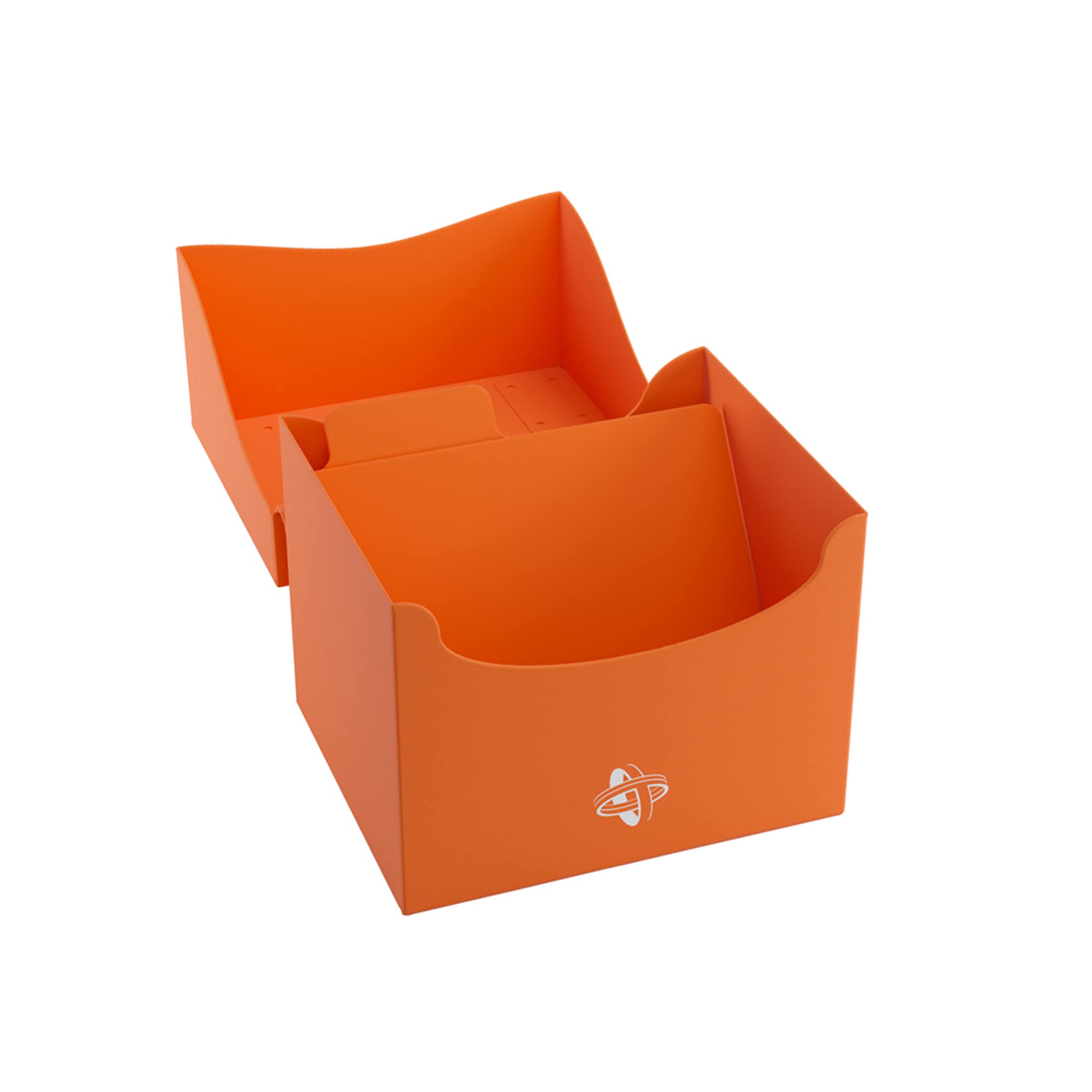Galápagos Jogos Gamegenic Side Holder 100+ XL - Orange | Holds 100 Double-Sleeved Cards | Portable 2