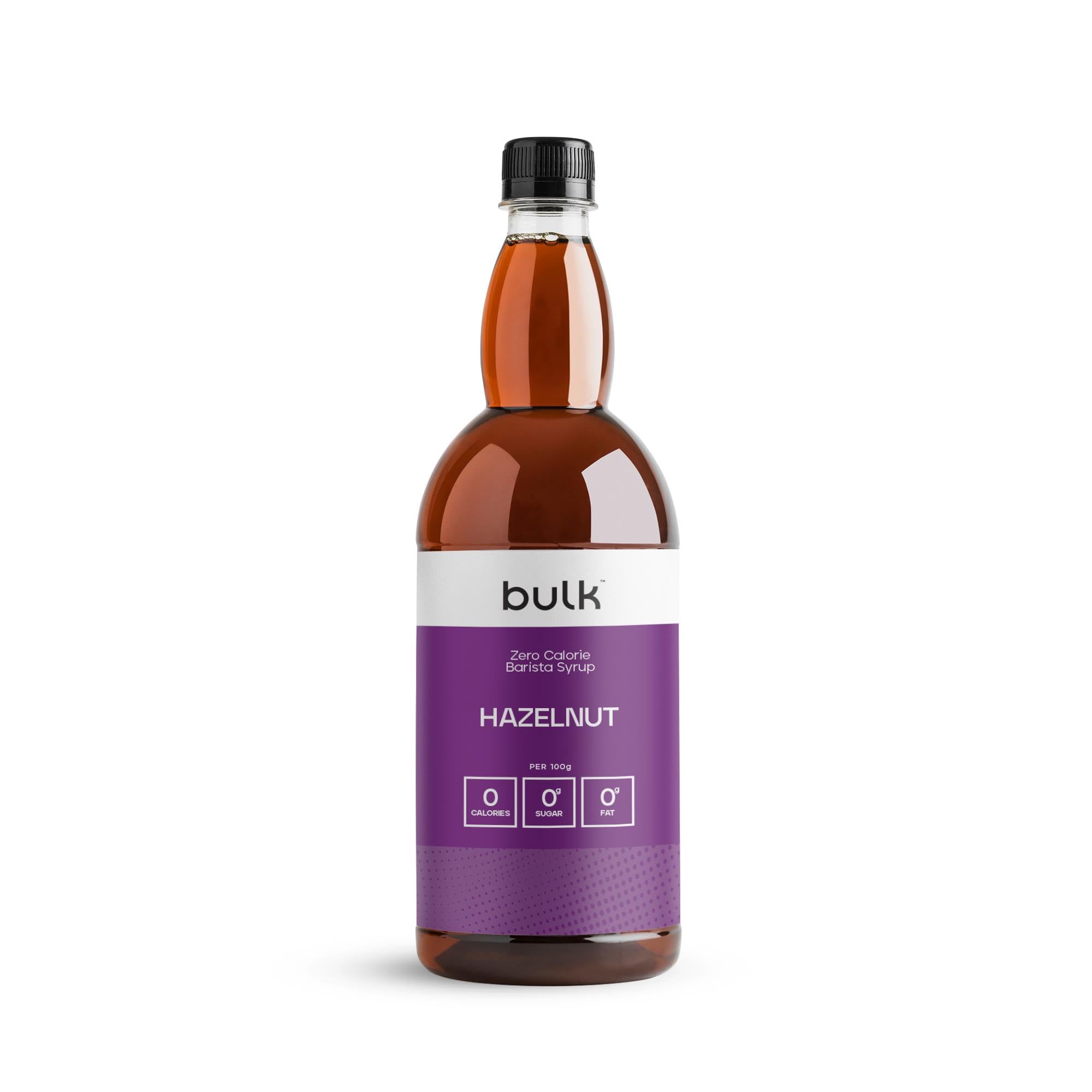 Bulk Zero Calorie Barista Syrup - Hazelnut Flavor | 1 Litre | Sugar & Fat Free