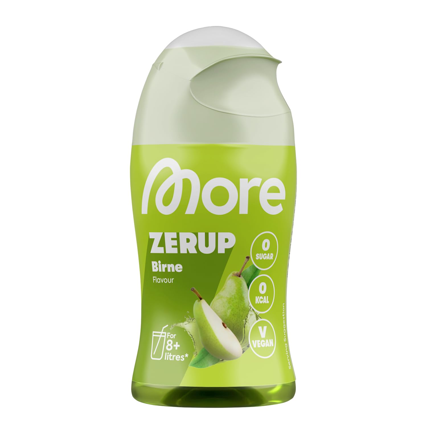 MORE NUTRITION Zerup Pear - Sugar-Free | 65 ml | 8 Liters Ready-to-Drink 1