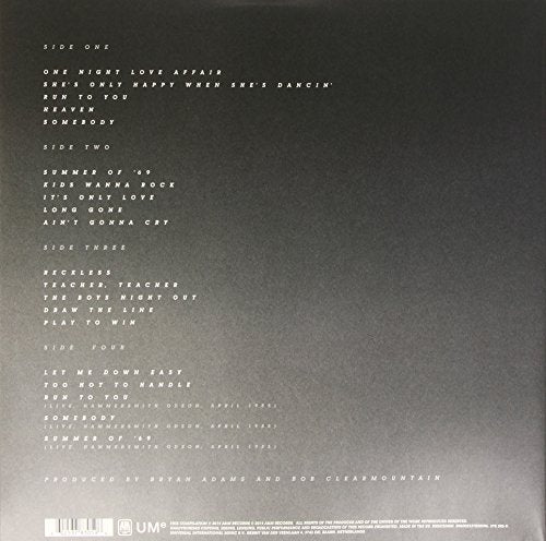 Bryan Adams - Reckless [2LP Vinyl] 2