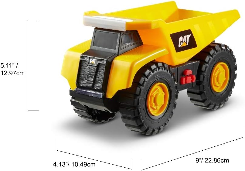 CAT Construction Tough Machines Dump Truck 82285 - Lights, Sounds & Movable Parts for Kids 3+ 2