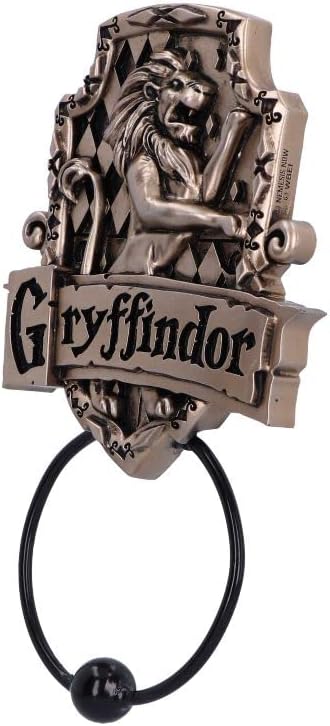 Nemesis Now Officially Licensed Harry Potter Gryffindor Door Knocker, Bronze, 24