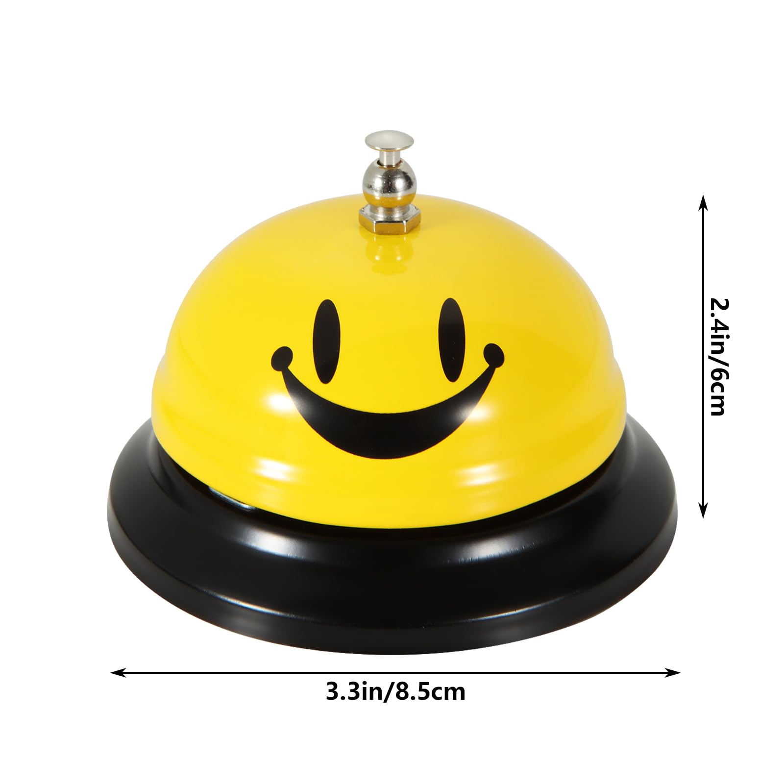ASelected Counter Bell Service Bell - 2 Pack | 8.5cm Diameter | No Batteries Required