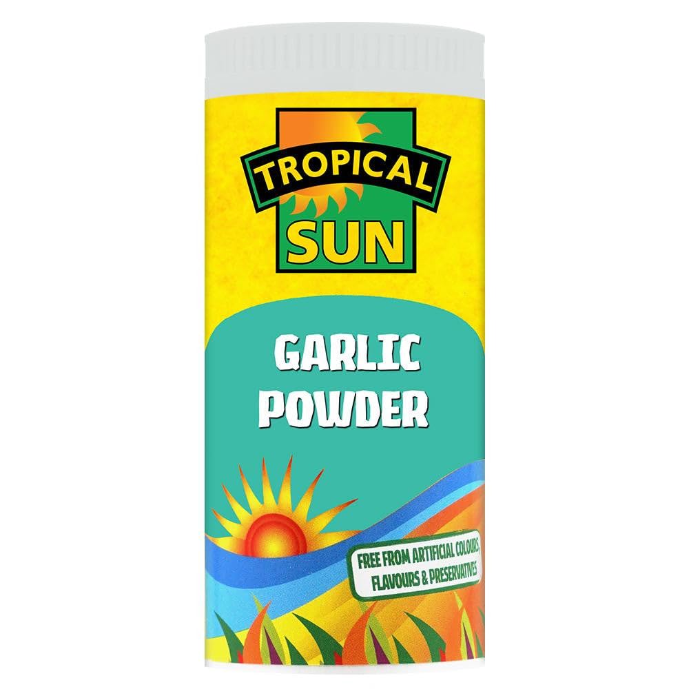 Tropical Sun Garlic Powder - Pure Ground Dehydrated Garlic for Cooking | 100g 1