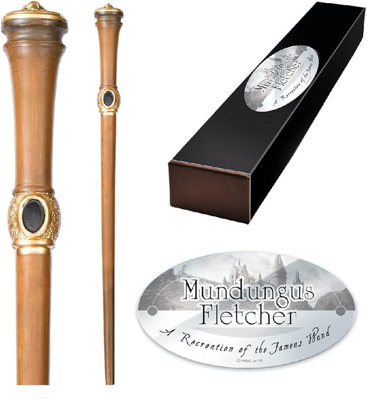 The Noble Collection Wizarding World - Harry Potter - Mundungus Fletcher Character Wand (30646)
