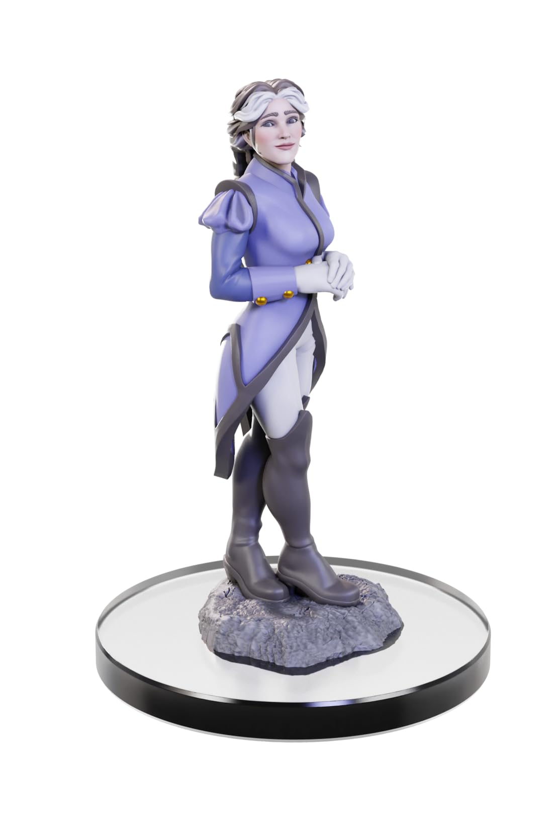 WizKids Critical Role Unpainted Miniatures - Percival & Cassandra de Rolo Figures | Ready to Paint 6