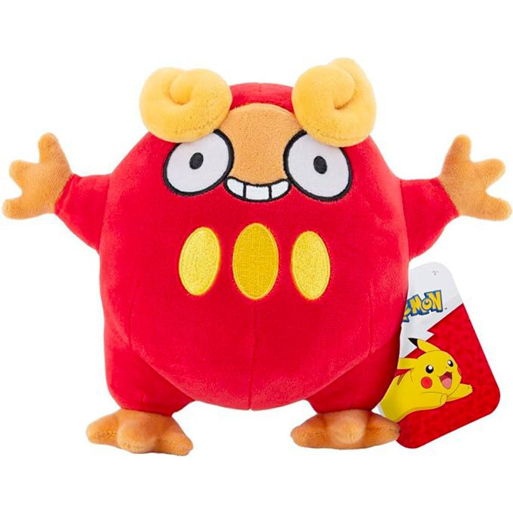 Pokémon Darumaka Plush - 8-inch Ultra-Soft Stuffed Animal for Kids & Collectors