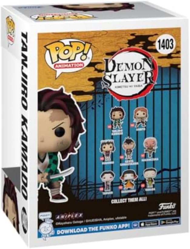 Funko POP! Animation Demon Slayer - Tanjiro Kamado Vinyl Figure (72613)