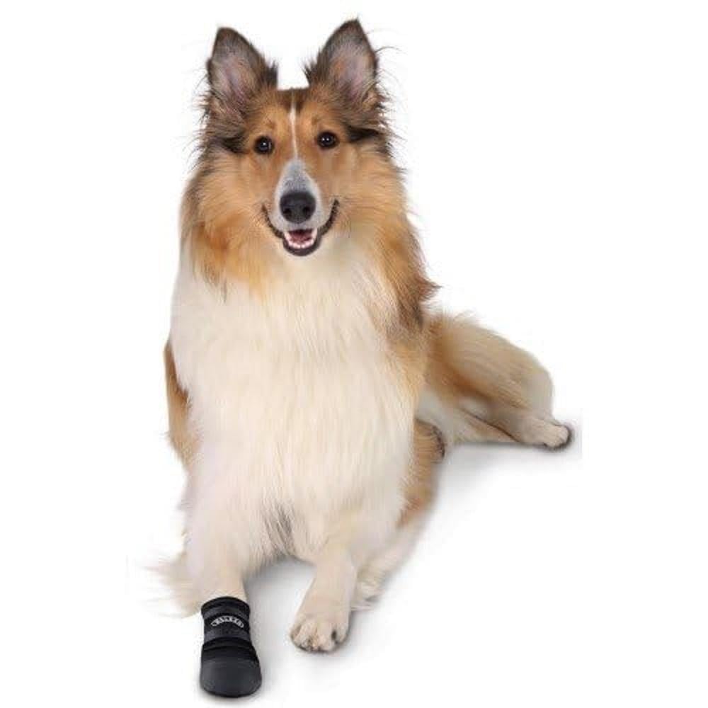 Trixie Walker Care Protective Boots - Large Size, Black | 2 Boots 4