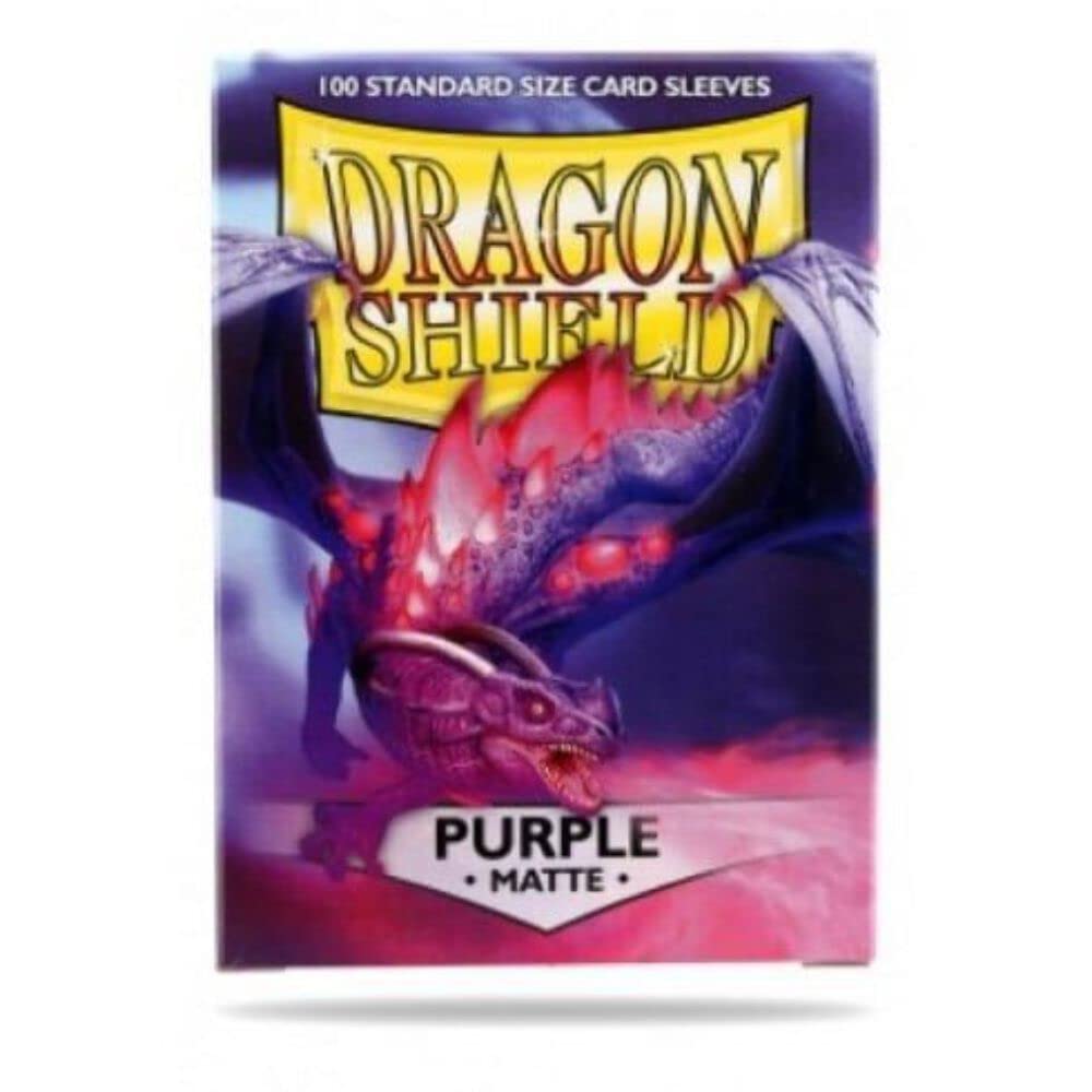 Dragon Shield Matte Purple Standard Sleeves (100 Count) 1