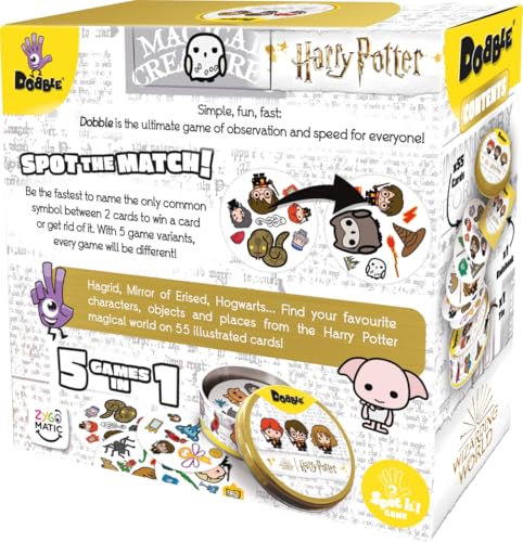 Asmodee Harry Potter Dobble Card Game 4