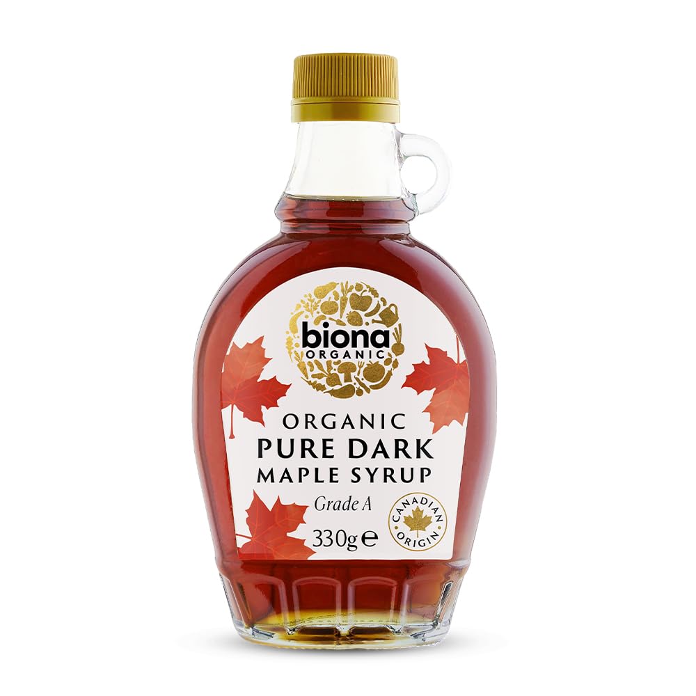 Biona Organic Maple Syrup - Dark Grade A | Pure Canadian | 330ml 1
