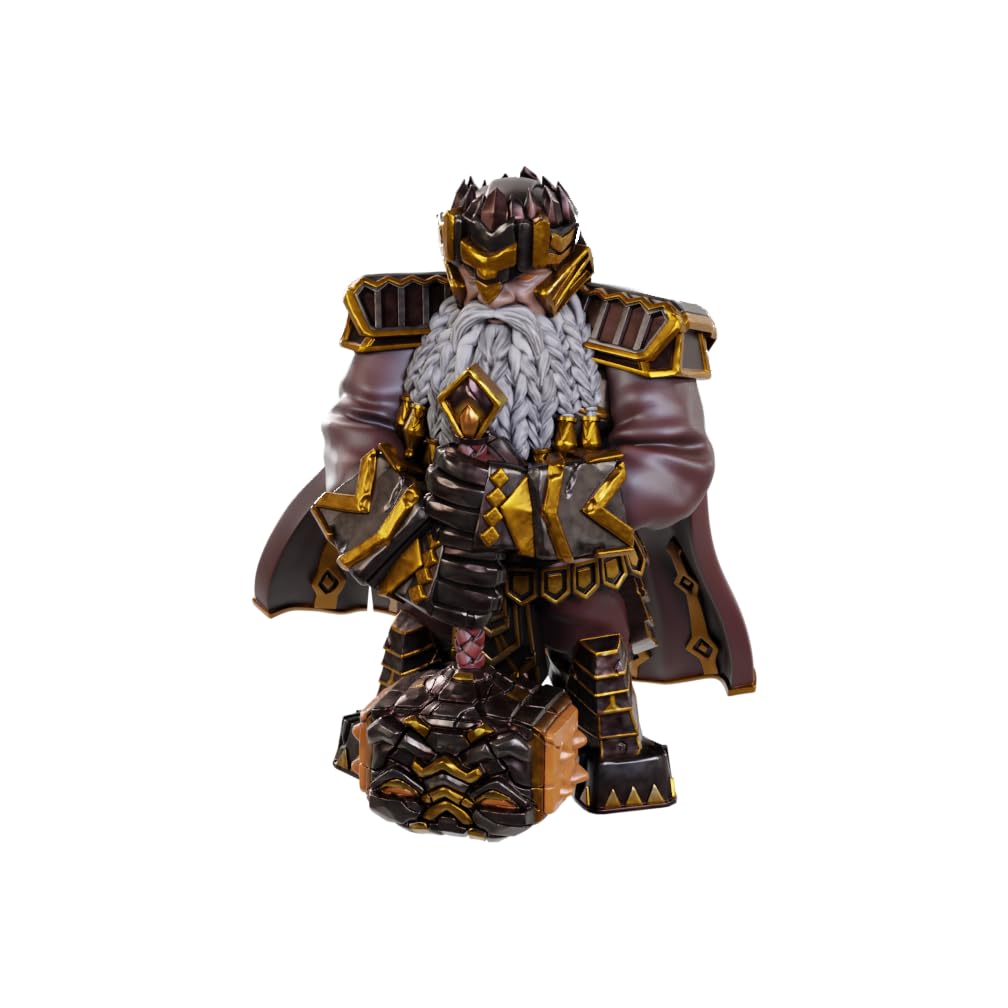 WizKids Pathfinder Deep Cuts Male Dwarf Champion Miniature | Unpainted Plastic Figure | Wave 23 2