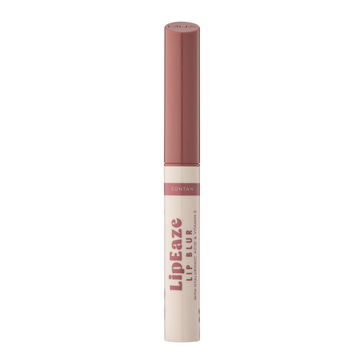 MUA LipEaze Lip Blur Liner - Suntan | Cool-Toned Mauve, Weightless Matte Finish, Hyaluronic Acid Infused