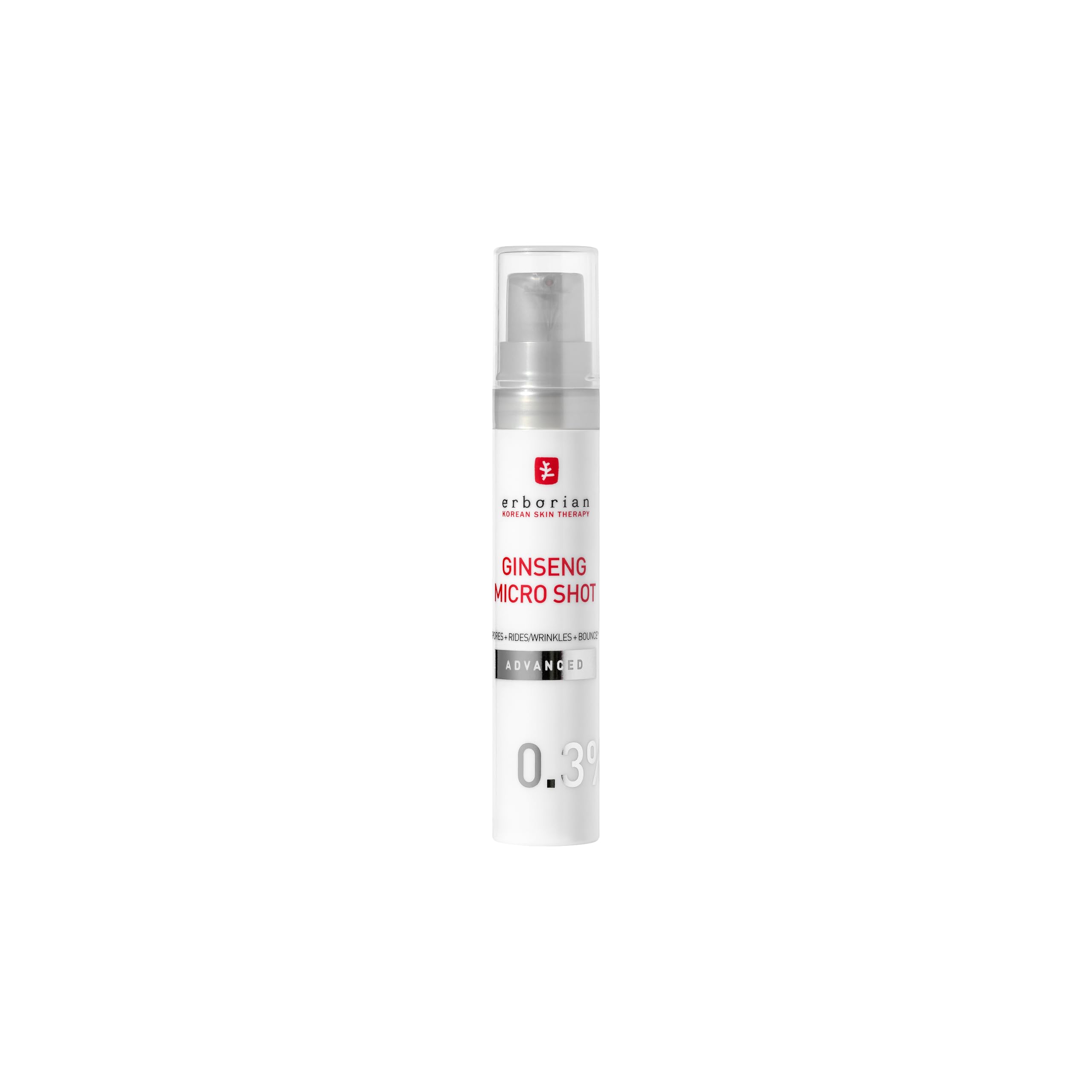 Erborian Ginseng Micro Shot Advanced 0.3% Serum - 10 ml | Anti-Wrinkle & Elasticity
