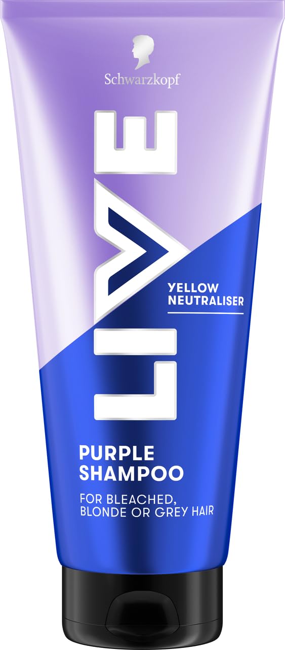 LIVE Purple Shampoo - Anti-Yellow Effect, 200ml