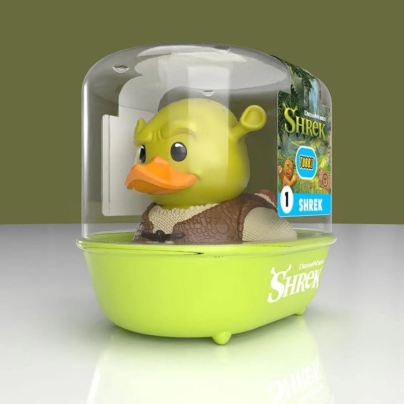 TUBBZ First Edition Shrek Cosplaying Rubber Duck Vinyl Figure | 9 cm Tall 8