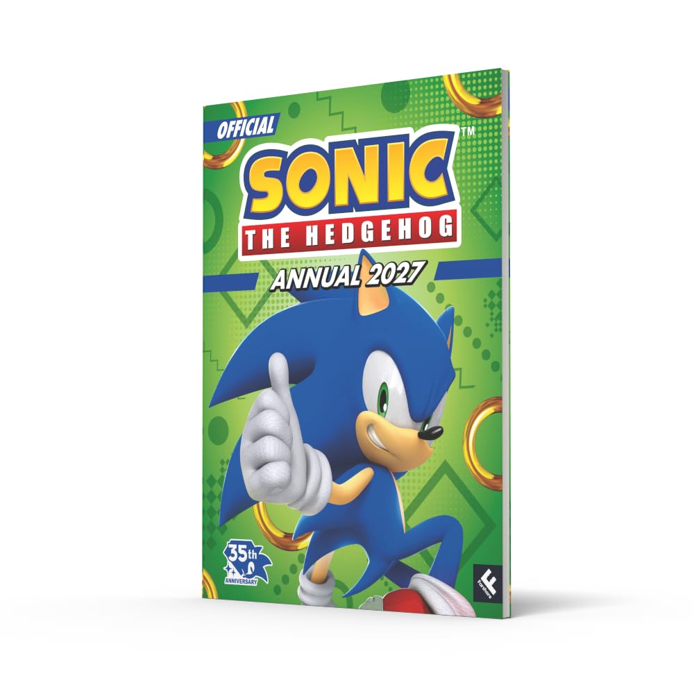 Sonic the Hedgehog Annual 2027 - Over 25 Activities - Ages 6–10