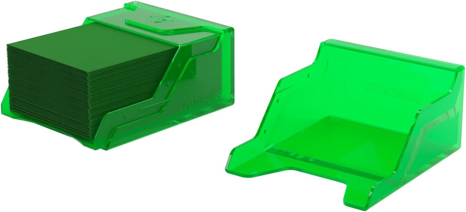 Gamegenic Bastion 50+ Deck Box for Double-Sleeved Cards - Green