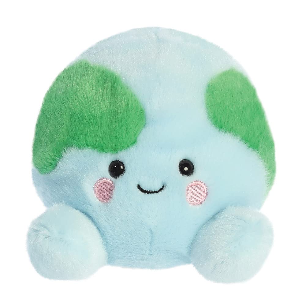 AURORA Palm Pals Eve Earth Stuffed Toy - Eco-Friendly | Bean-Filled | 13 cm