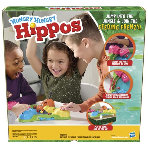 Hasbro Hungry Hungry Hippos Board Game (B0787)