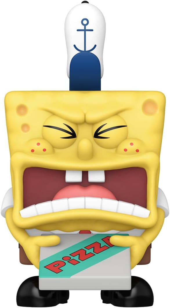 Funko Pop! Plush: SpongeBob SquarePants 25th Anniversary - SpongeBob with Pizza Vinyl Figure 2