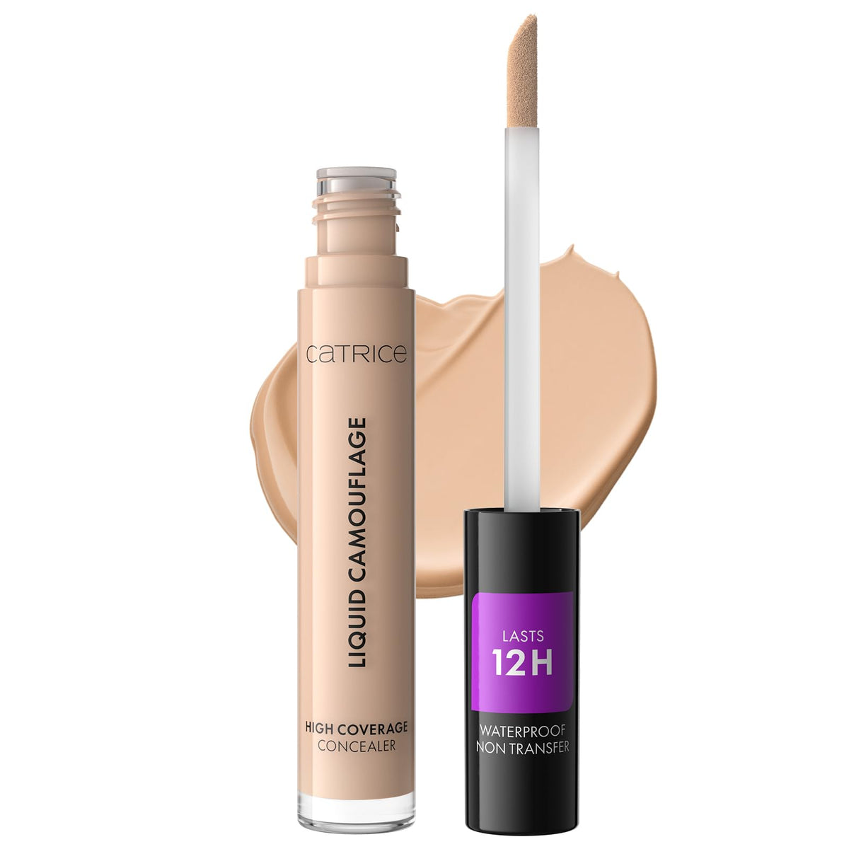 Catrice Liquid Camouflage High Coverage Concealer - 12h Wear, Waterproof, Light Beige