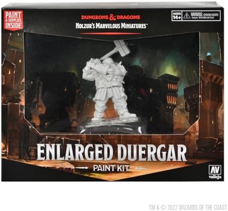 WizKids Enlarged Duergar Nolzur's Marvelous Miniatures D&D Figure