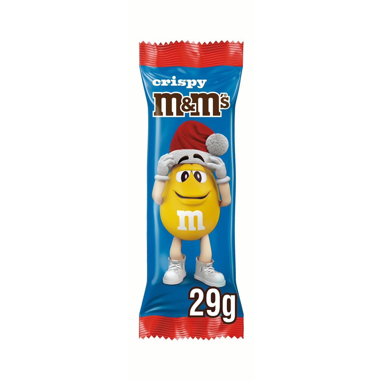 M&M's Minis Chocolate Santa Bulk Box - Milk Chocolate Crispy Santa Shapes with Mini M&Ms 2