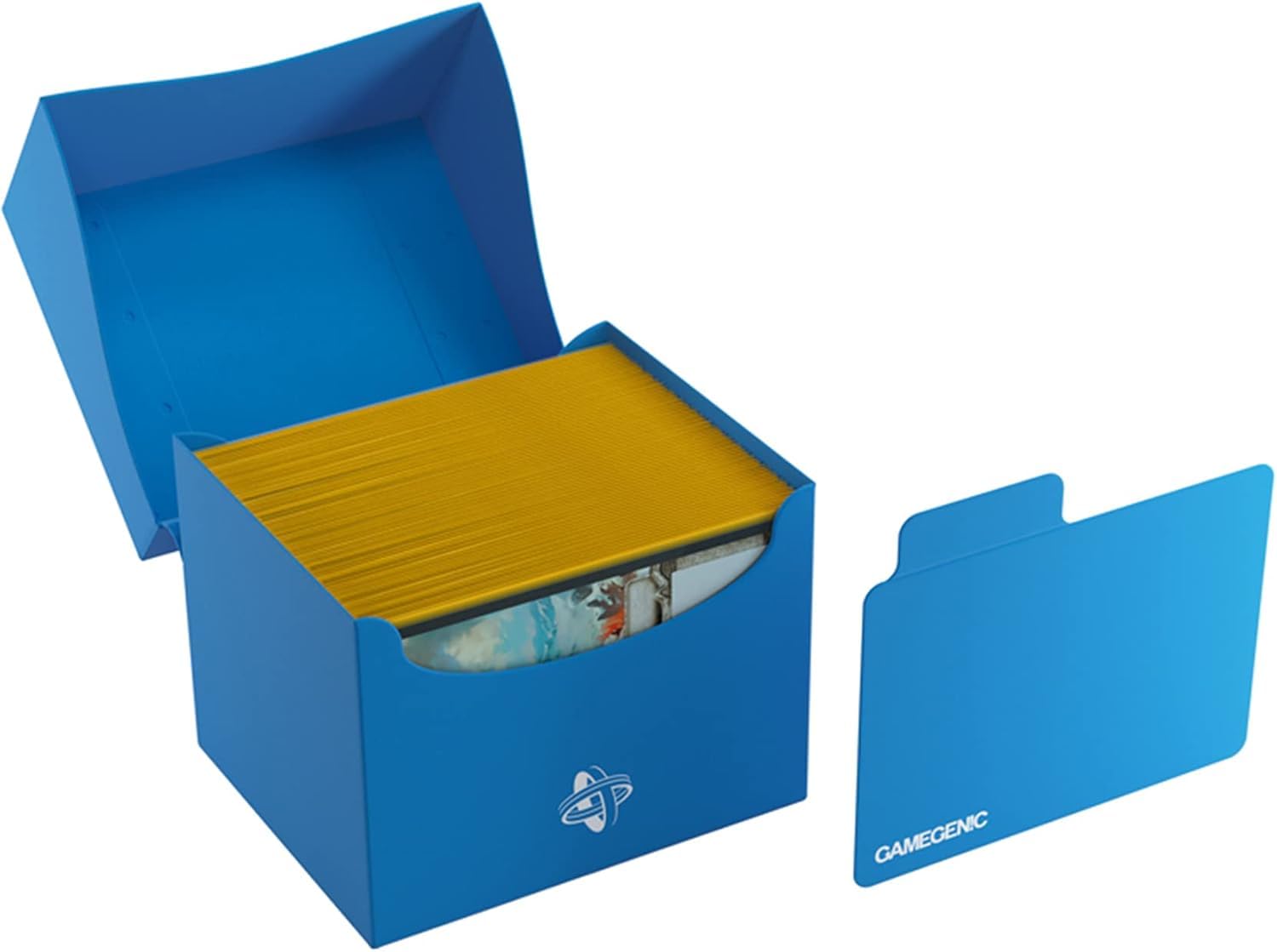 Gamegenic UNIT Side Holder 100+ XL - Blue | Trading Card Storage Box 5