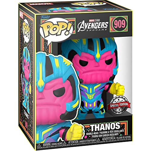 Funko Pop! Marvel - Thanos Vinyl Figure & T-Shirt Bundle (63603)