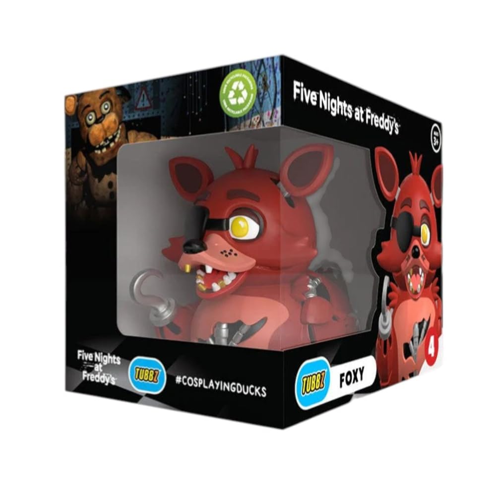 TUBBZ Boxed Edition Five Nights at Freddy's - Foxy Cosplaying Rubber Duck 1