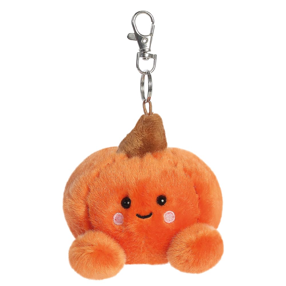 AURORA Palm Pals Paisley Pumpkin Clip-On - 10cm Soft Toy | Halloween Decor | Ages 1+ 1