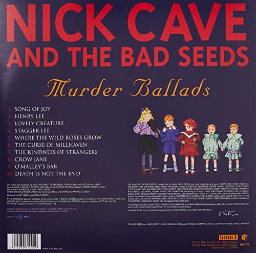 Nick Cave & The Bad Seeds - Murder Ballads [Limited Edition Vinyl]