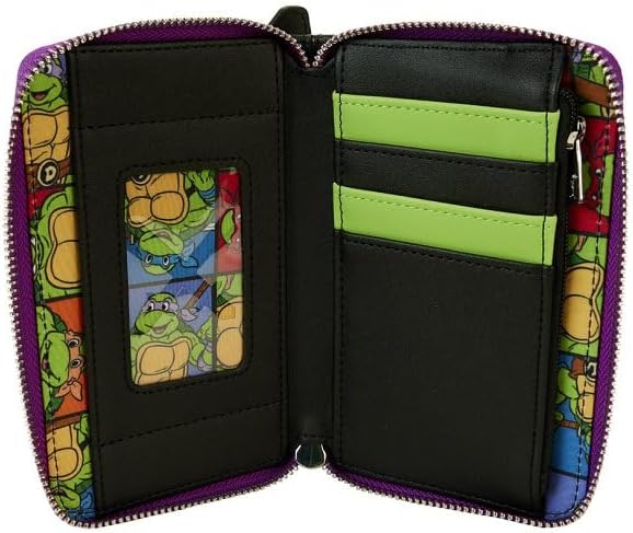 Loungefly Teenage Mutant Ninja Turtles 40th Anniversary Wallet (TMNTWA0004)