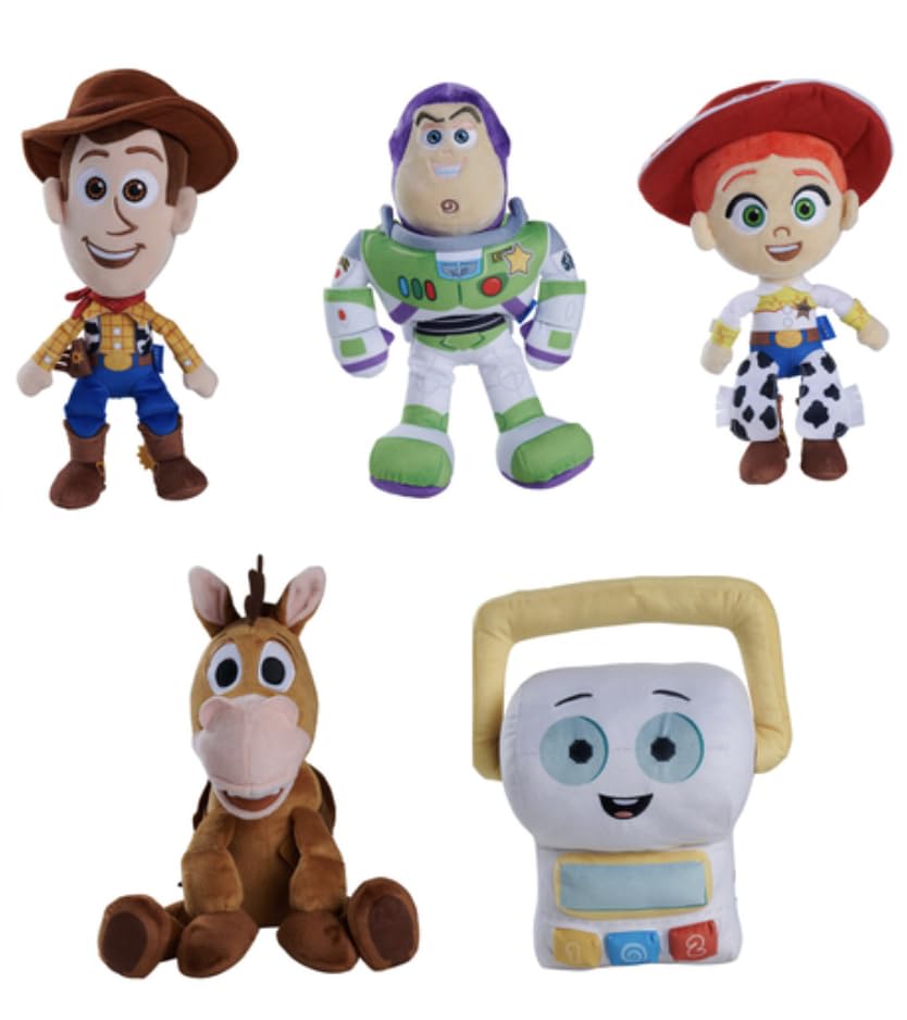 Disney Bullseye Soft Doll - 25cm Plush | Classic Edition | Brown 6