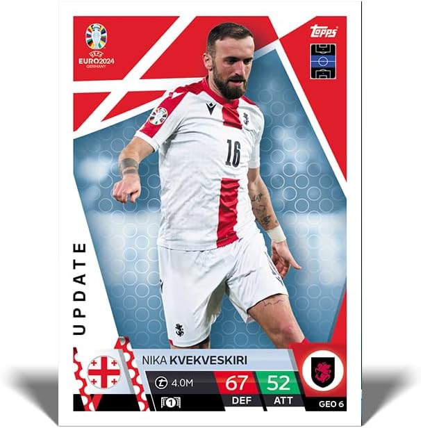 Topps Euro 2024 Match Attax Update Mega Multipack - 34 Cards (FS0004861-EU)