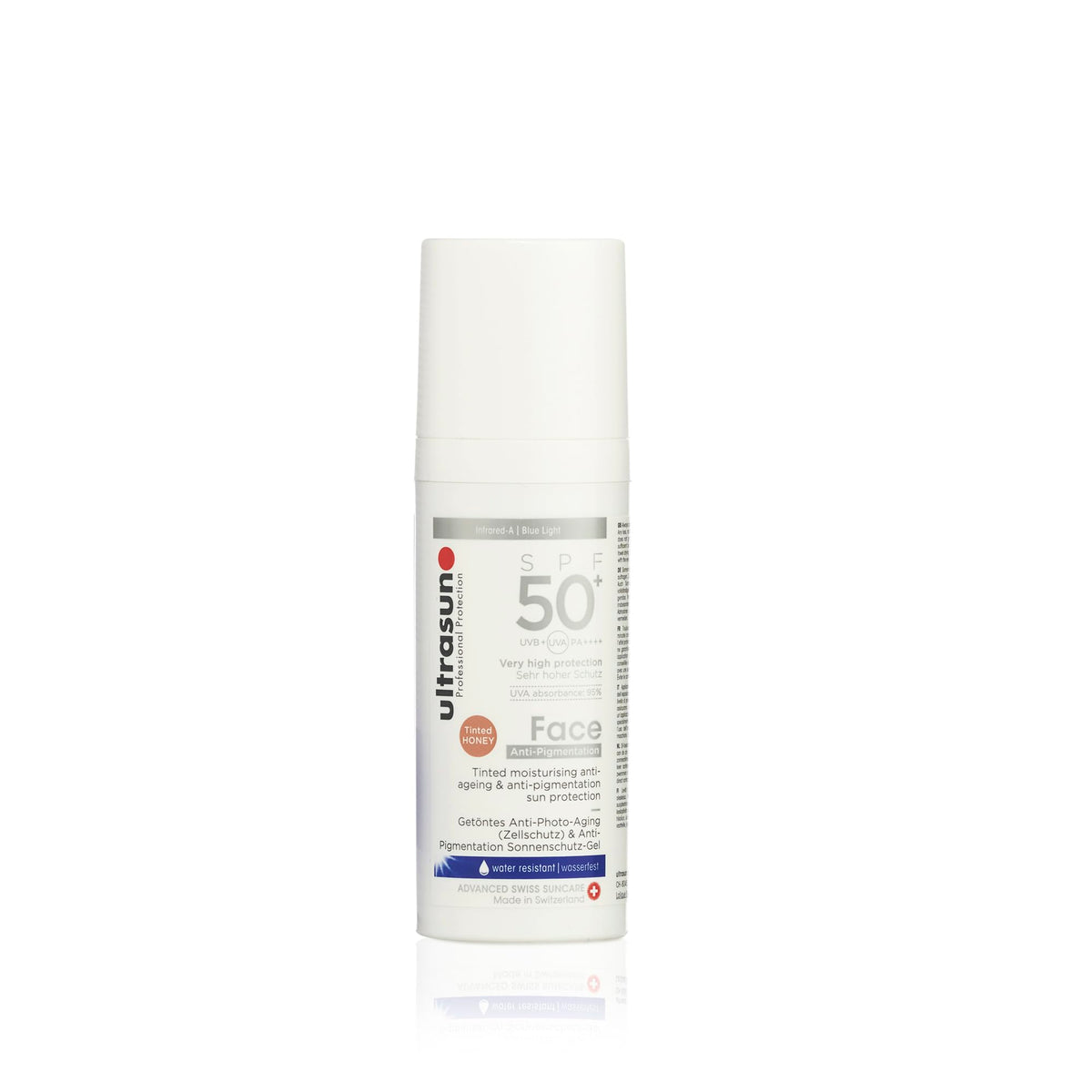 Ultrasun Face Tinted Anti-Pigmentation SPF50+ Sunscreen Lotion - Broad Spectrum UVA/UVB Protection, 50ml