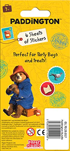 Paper Projects Paddington Movie Party Bag Stickers Bundle (18 Sheets) 2
