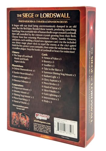 Plaid Hat Games Ashes Reborn: The Siege of Lordswall Expansion Card Game 2