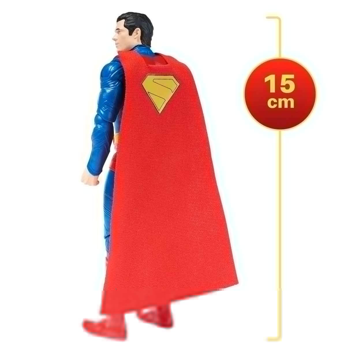 DC Comics SUPERMAN 15-cm Action Figure | Authentic Movie Styling | 9 Points of Articulation 3