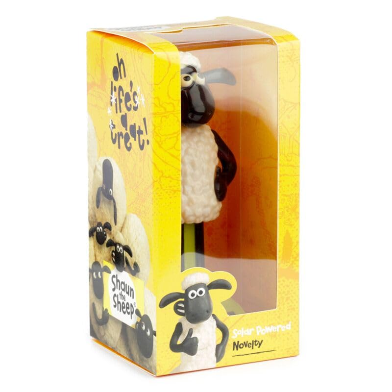 Puckator Shaun The Sheep Solar Powered Pal - Dancing Figure, 13cm Height 7