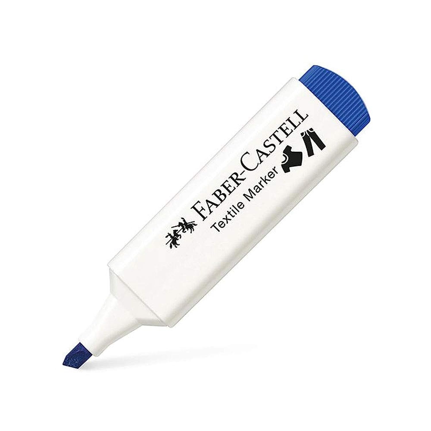 Faber-Castell Textile Marker Blue, Art, Craft Supplies