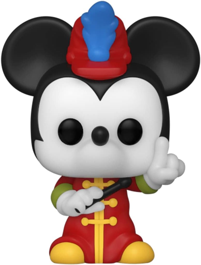 Funko Bitty POP! Disney - Mickey Mouse, Minnie Mouse (Pink Dress), Pluto, and Mystery Figure 4-Pack Vinyl Figures